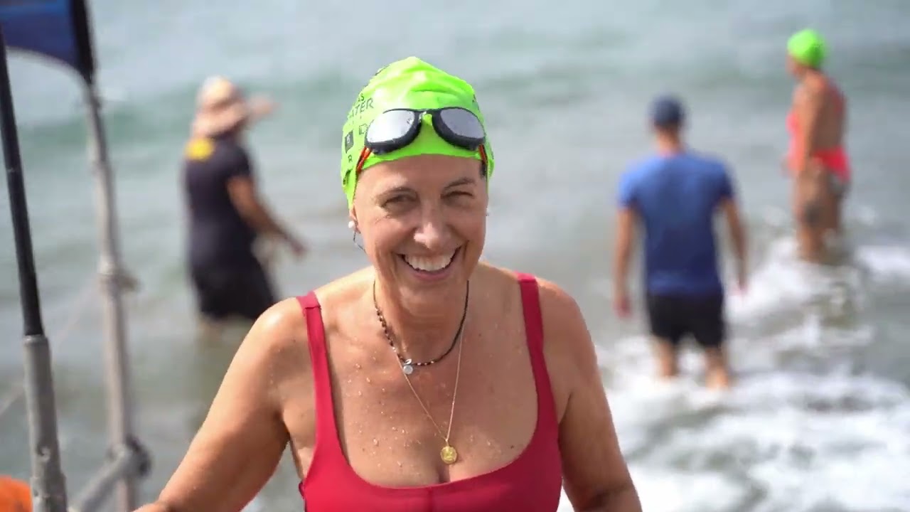 Eduard Mannanov y Elena Sarmiento revalidan su dominio en la Maspalomas Open Water Gran Canaria