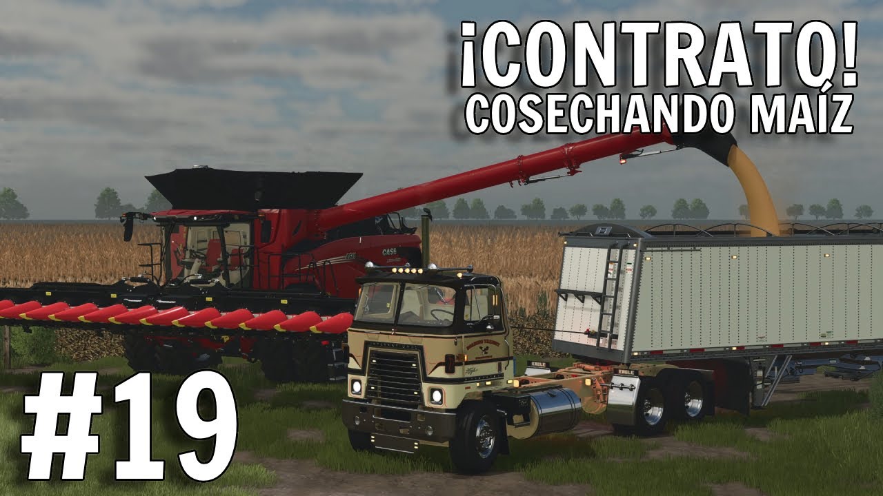 ¡COSECHAMOS MAÍZ POR CONTRATO!🌽| Farming Simulator 25 | #19 @Paaultv