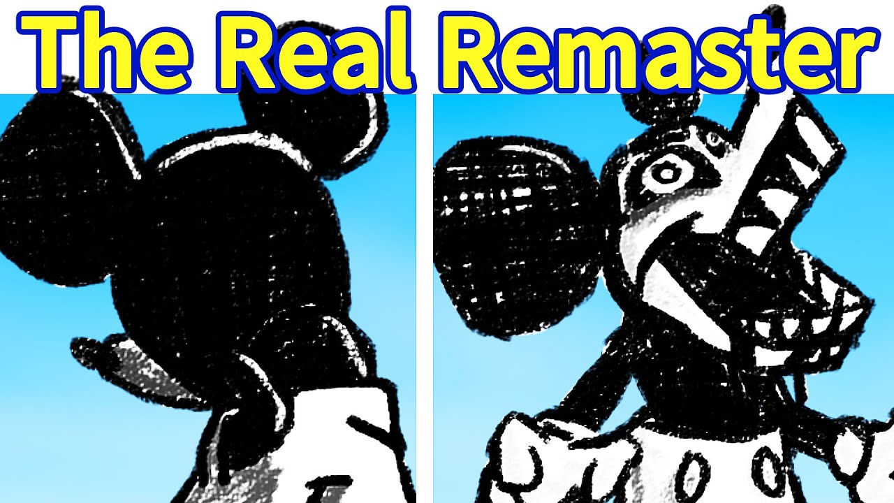 Friday Night Funkin': VS Mickey Mouse.avi Real Remastered Full Week [FNF Mod/HARD] Sunday Night Mod