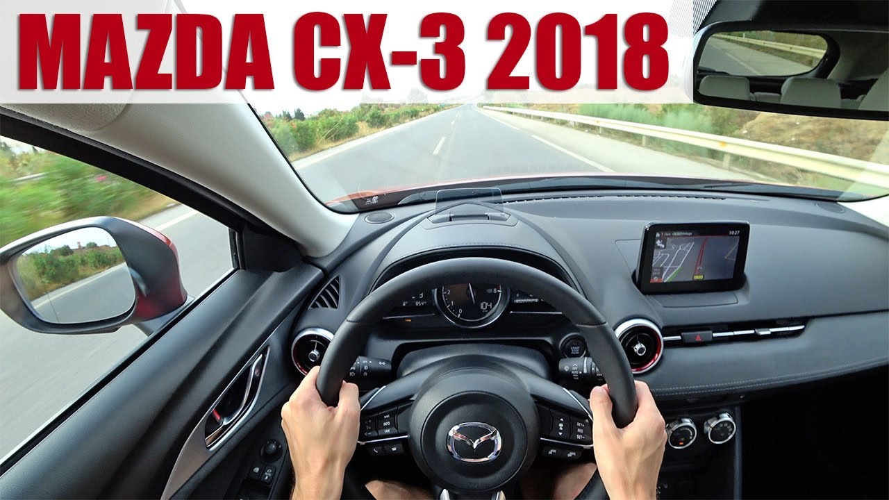 2018 Mazda CX-3, 4K POV TEST: Modernizace drobná, ale příjemná (první dojmy)
