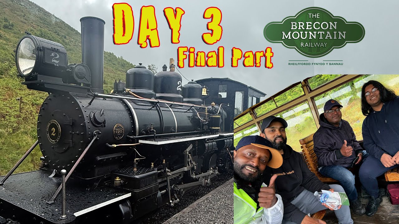 Pen Y Fan Day 3, Final Part.  #steamtrain #steamrailway #railway #Wales #brecon #mountainrailway