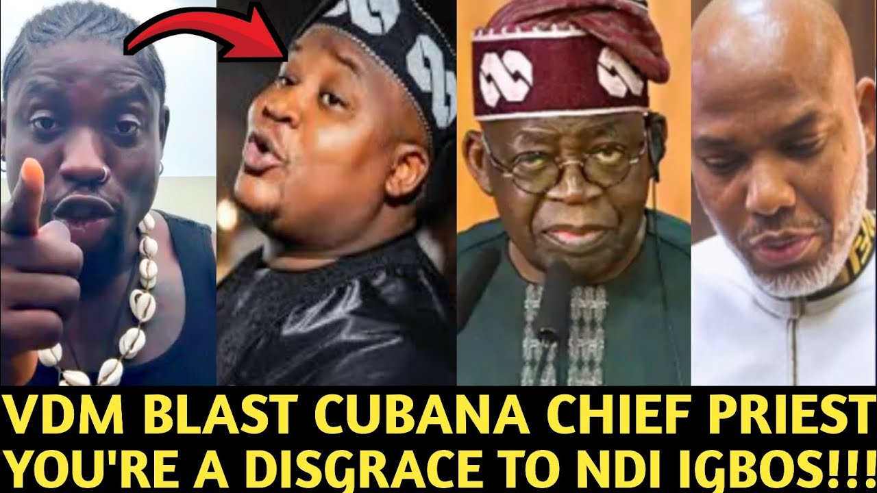 E DON SET 🔥 AS VERYDARKMAN BLÃ$T CUBANA CHIEF PRIEST FOR SUPPORTING TINUBU/APC