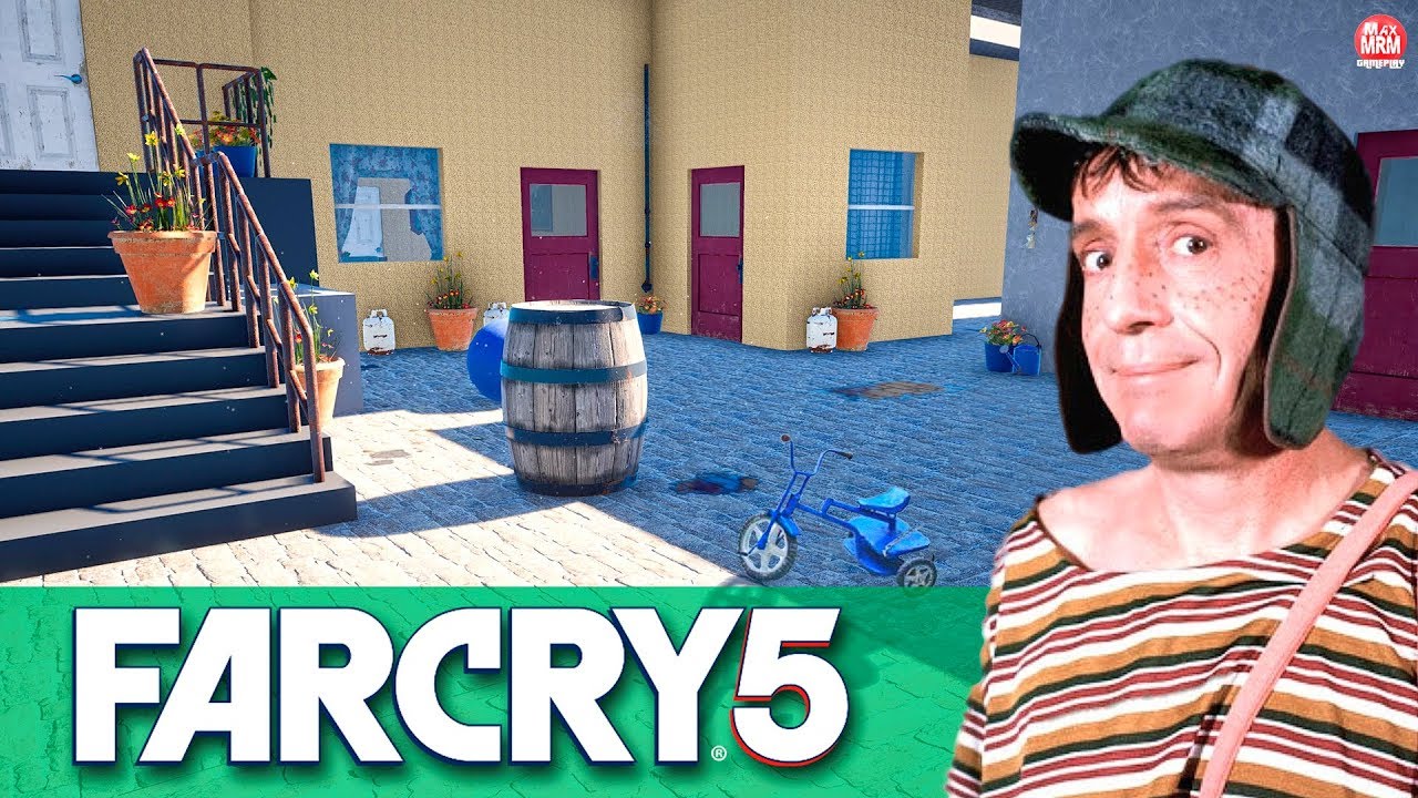 FAR CRY 5 - FIZERAM A VILA DO CHAVES NO GAME, É INCRÍVEL!