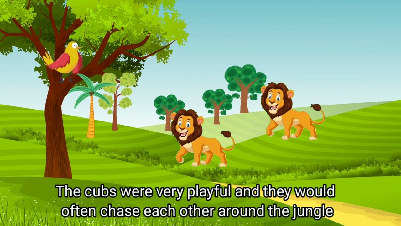 The Lion Family's Love and Strength