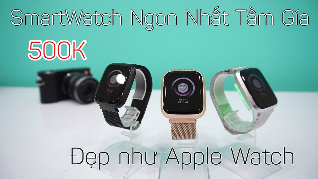 Smartwatch 500K - Chất Lượng Nhất Phân Khúc Giá - Đo Huyết Áp , Nhịp Tim , Sức Khoẻ | Global Version