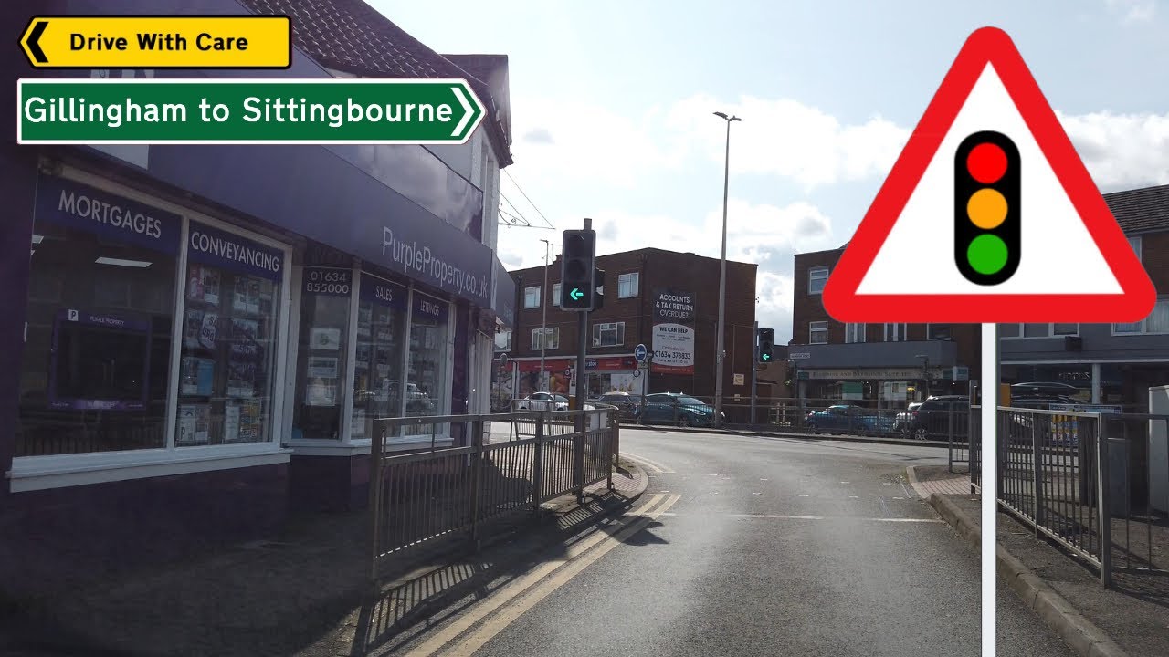 Driving Gillingham To Sittingbourne