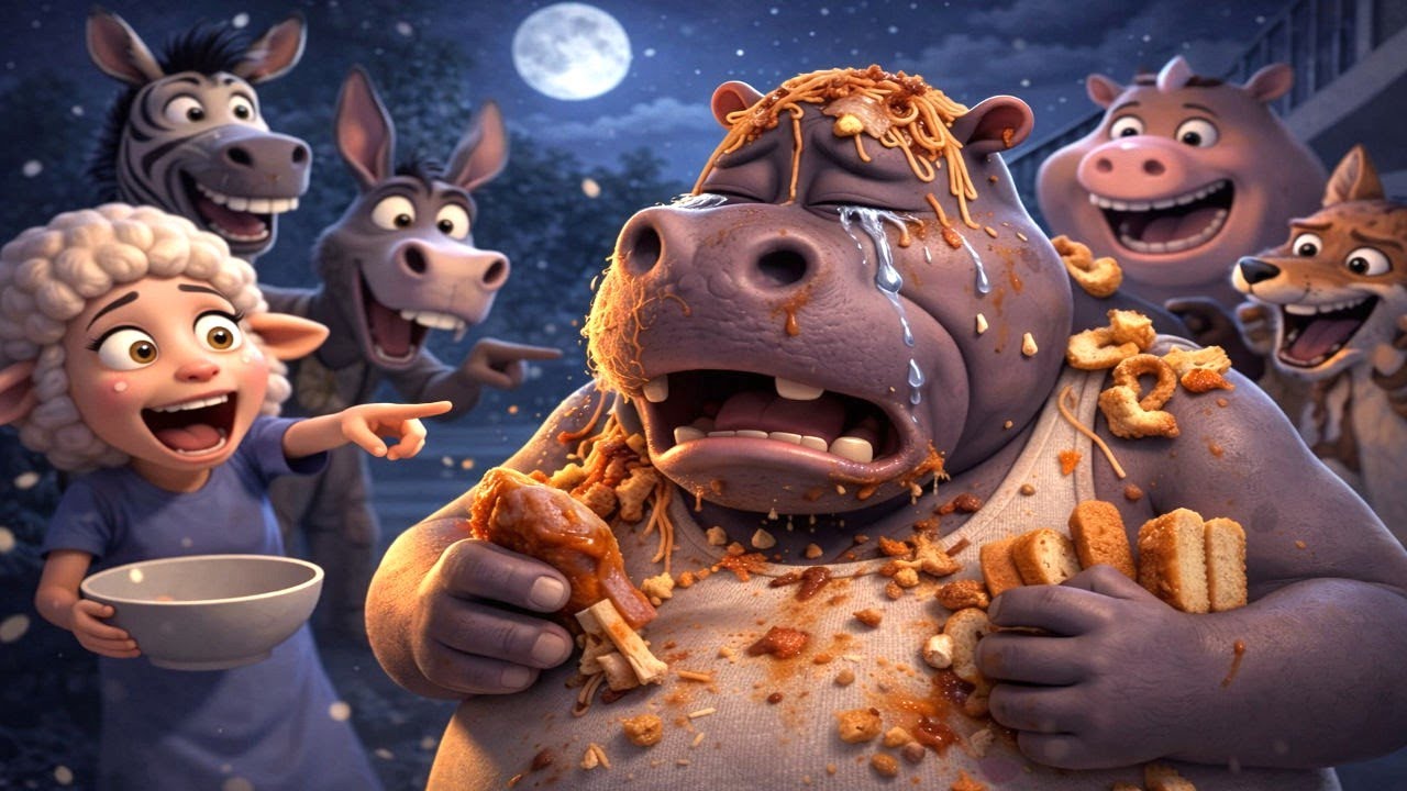 Evil Neighbor Steals Poor Family Food Daily… But Night Karma Strikes Back!