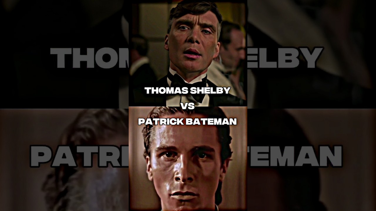 Thomas Shelby vs. Patrick Bateman | Sigma Battle #edit #sigma #debate #viral #fyp