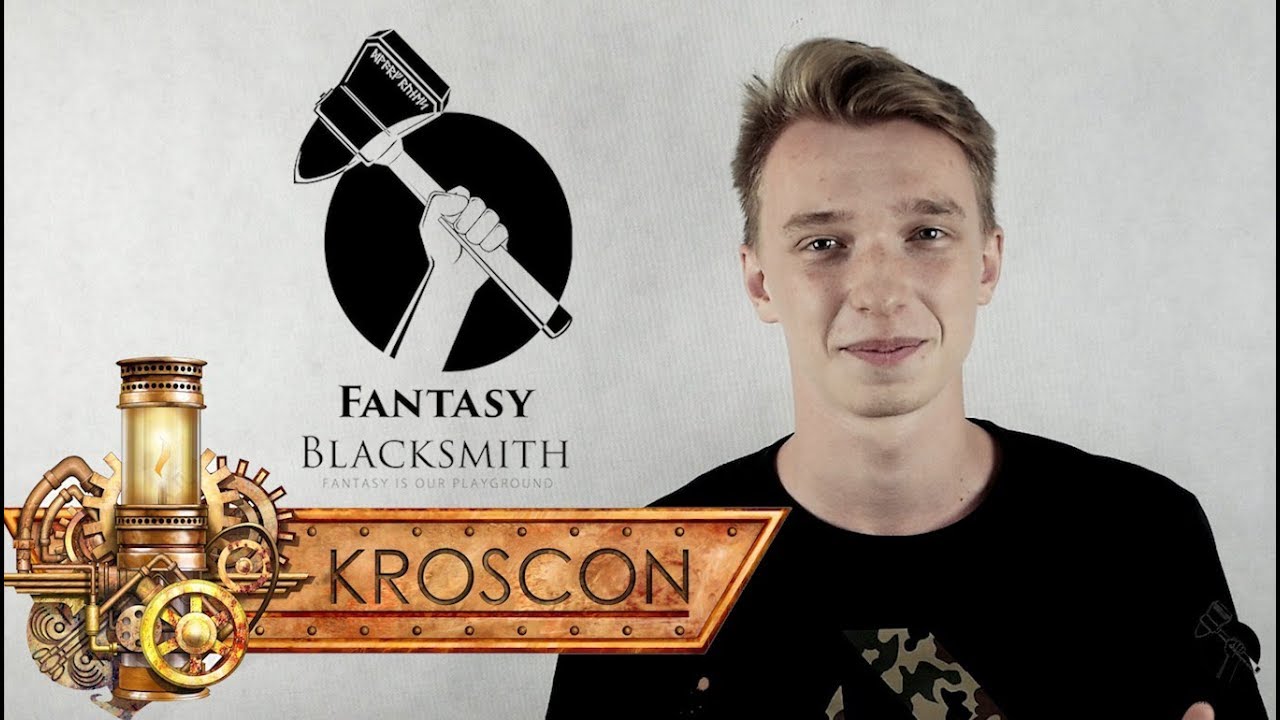 #Kroscon FANTASY BLACKSMITH NA KROSCONIE! + KONKURS