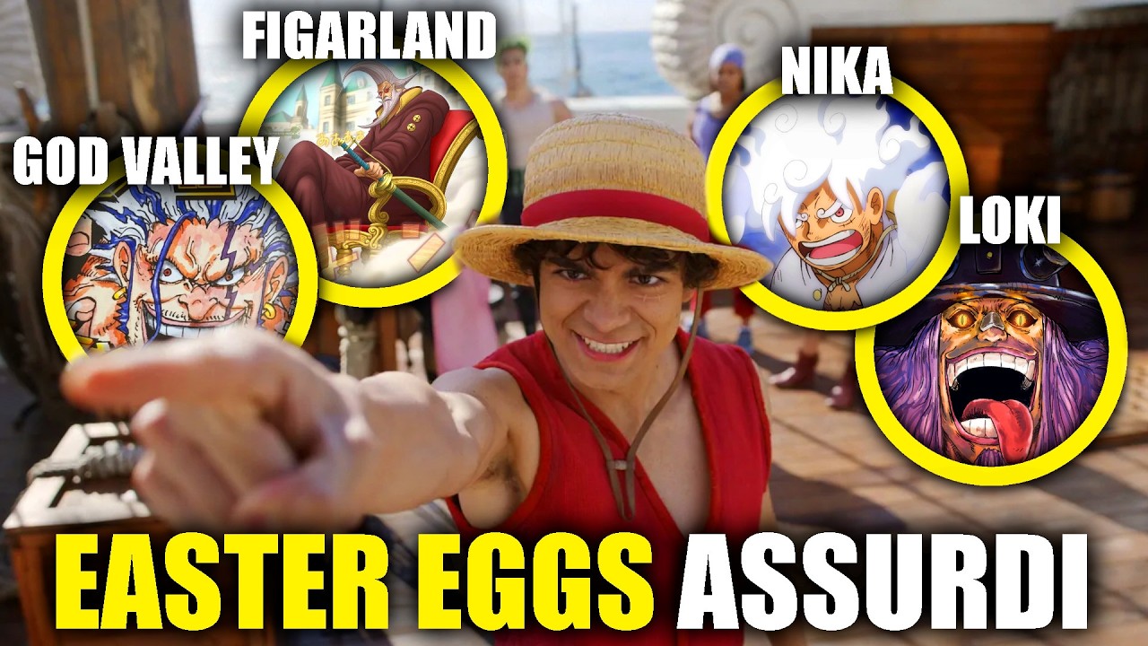 Gli EASTER EGGS più ASSURDI nel LIVE ACTION di ONE PIECE (stagione 2) SPIEGATI! (Nika, Loki...)
