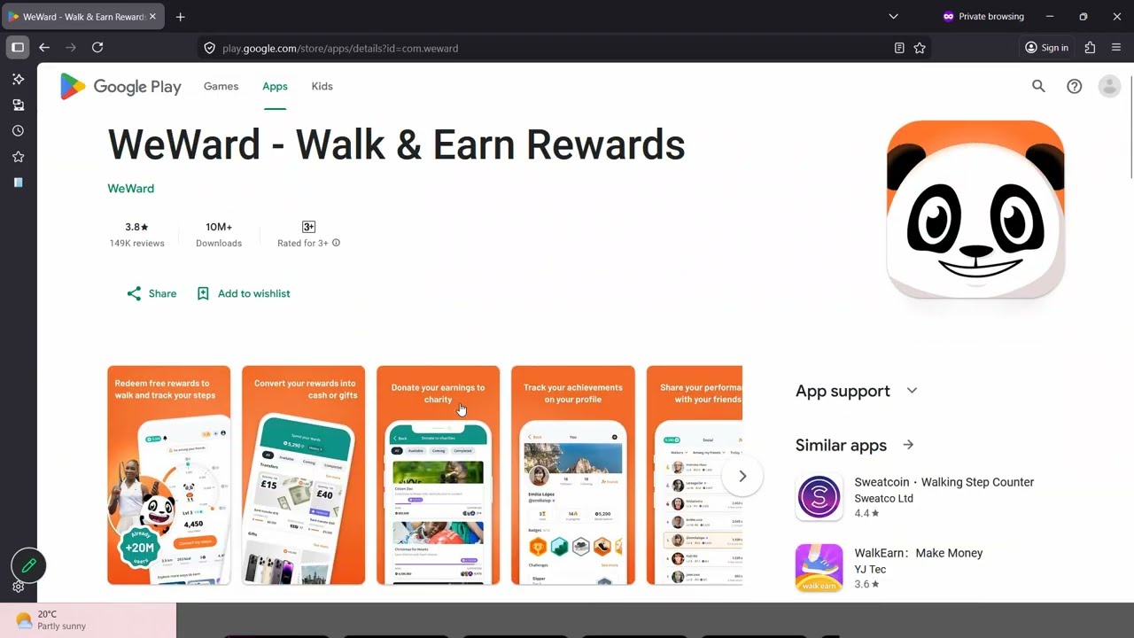 WeWard App Review: Real or Fake? (Can Walking ACTUALLY Make You Money or it's Scam?) 🚶&zwj;♂️💵