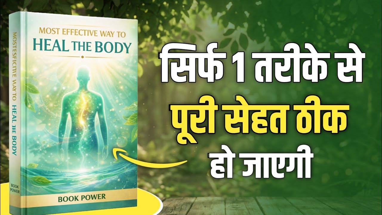 शरीर को ठीक करने का सबसे असरदार तरीका - Most Effective Way to Heal the Body | Book Summary in Hindi