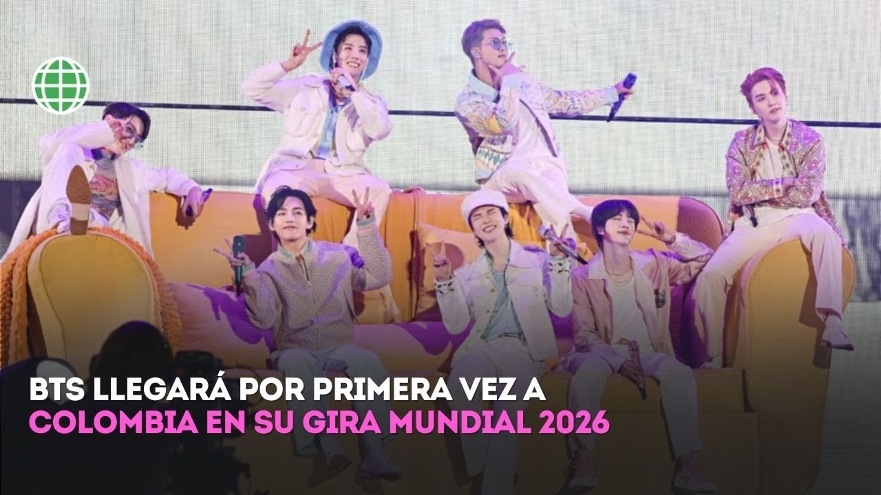 La banda de K Pop BTS confirm&oacute; que vendr&aacute; a Colombia en su gira mundial