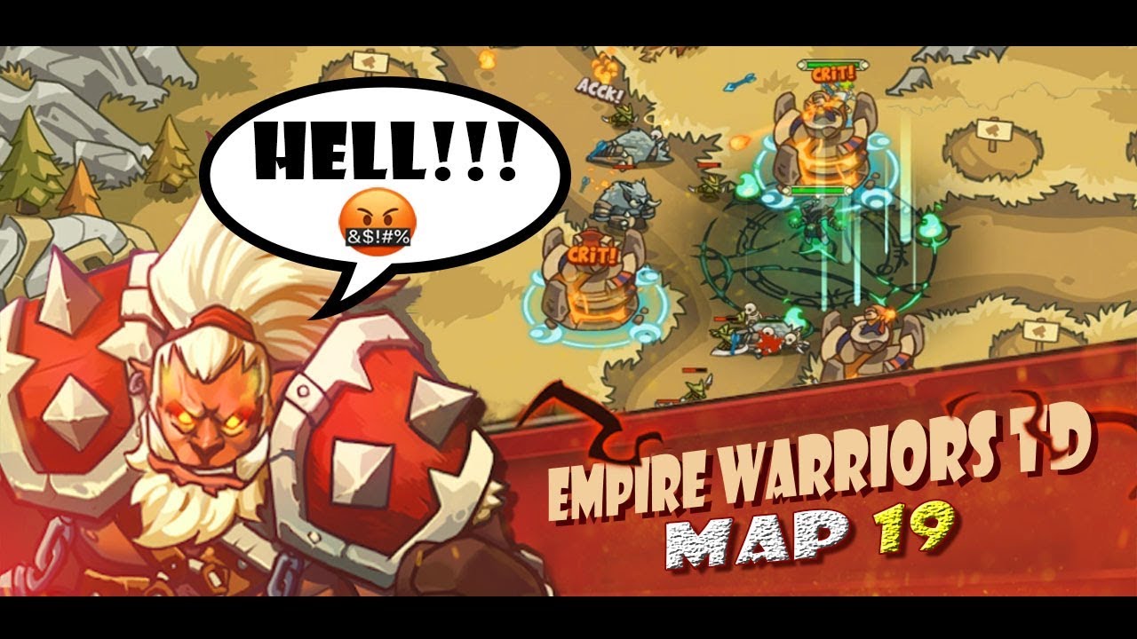 Empire Warriors TD (Hell Mode) Map 19