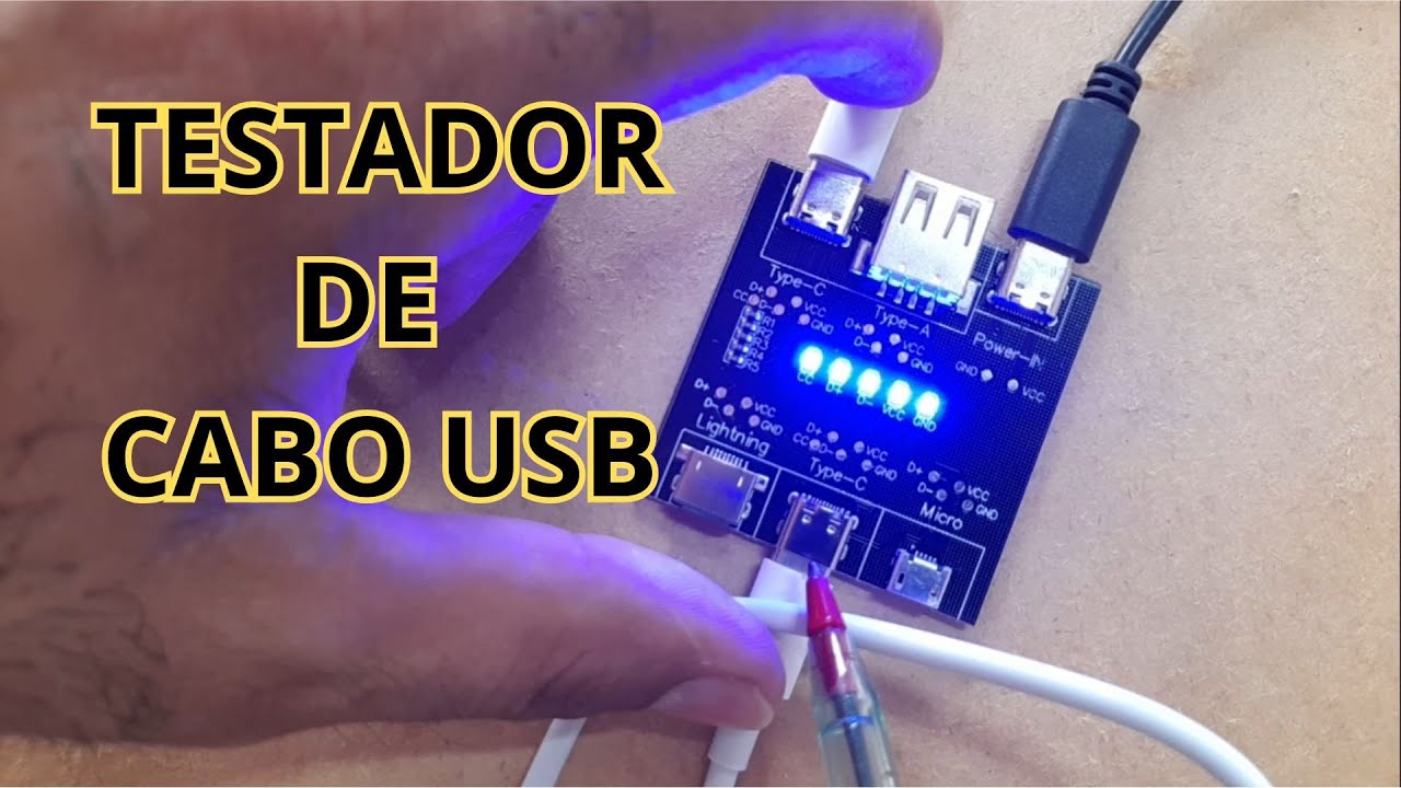 Testador de Cabos USB! Será que Funciona? #DMAIS