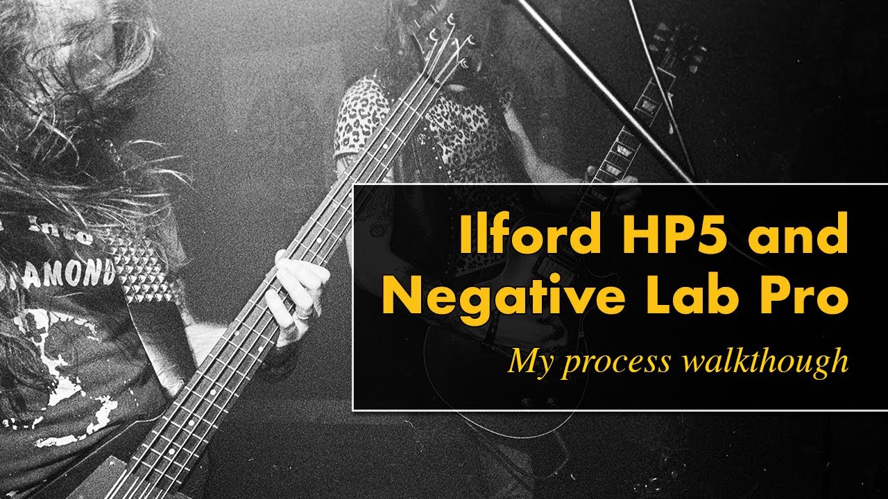Ilford HP5 и Negative Lab Pro &mdash; процесс черно-белой работы