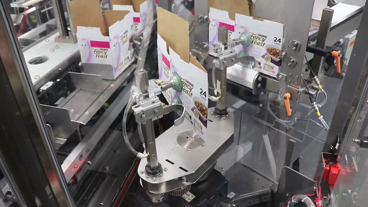 Nigrelli MSCV 100 Cartoner - Cans of Pet Food - BW Integrated Systems
