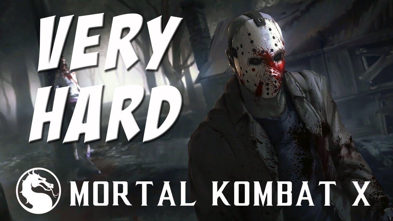 Mortal Kombat X - Jason Voorhees (Relentless) - Klassic Tower on Very Hard - NO MATCHES LOST!