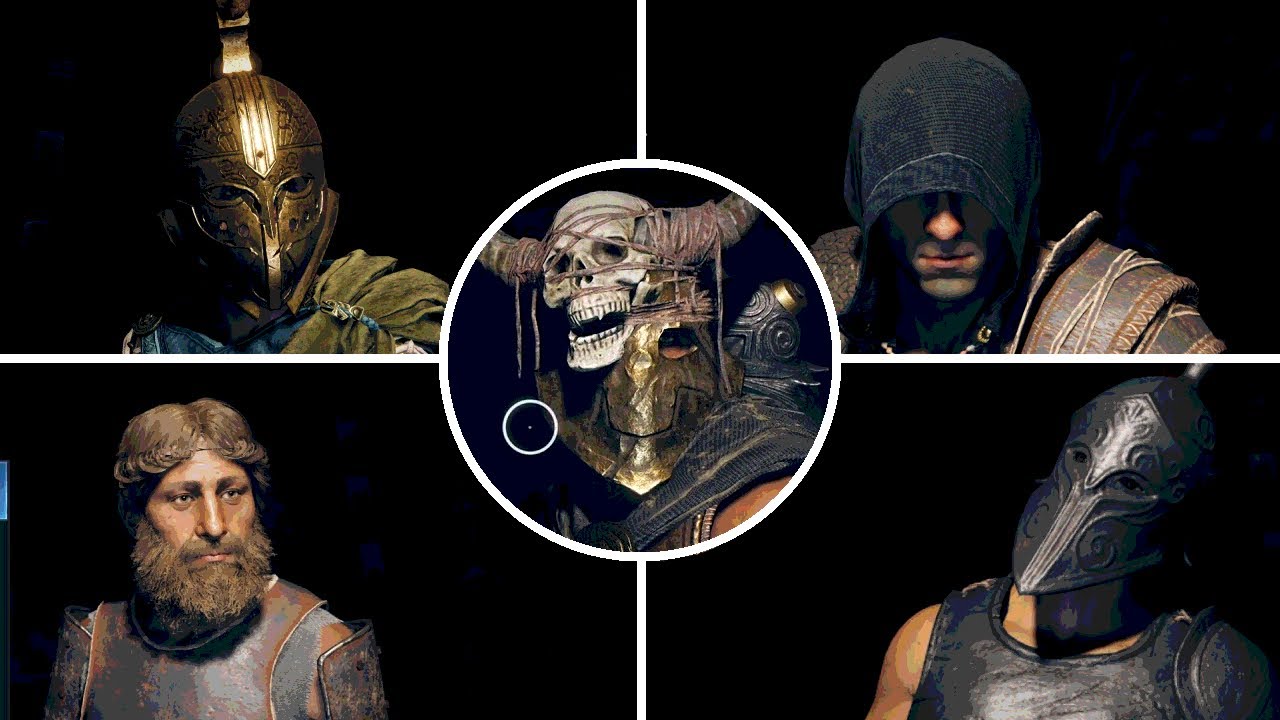 ASSASSIN'S CREED ODYSSEY | ALL MERCENARIES ( TIER 9-TIER 1 )
