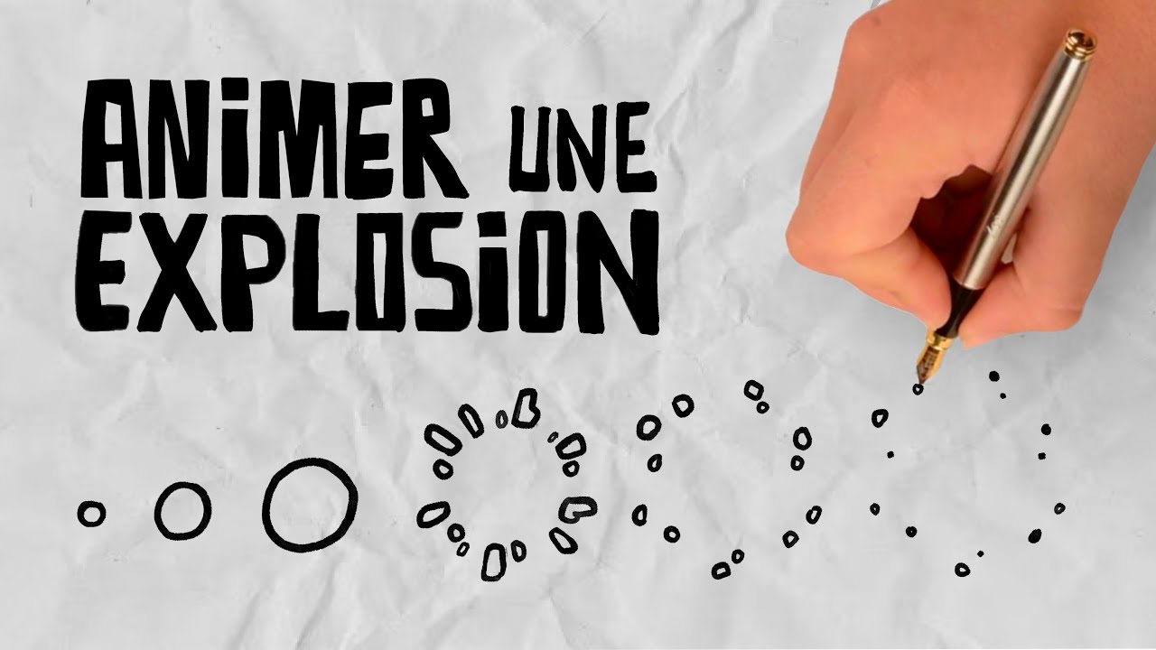 ANIMTOO - Animer une Explosion en 15 minutes (Tutoriel Animation traditionnelle image par image)