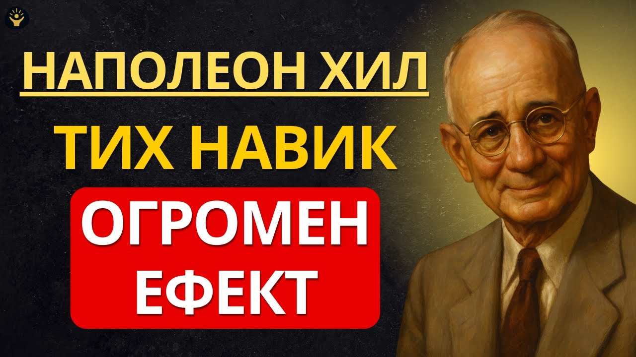 Наполеон Хил: Тихият навик, който променя как светът реагира на теб