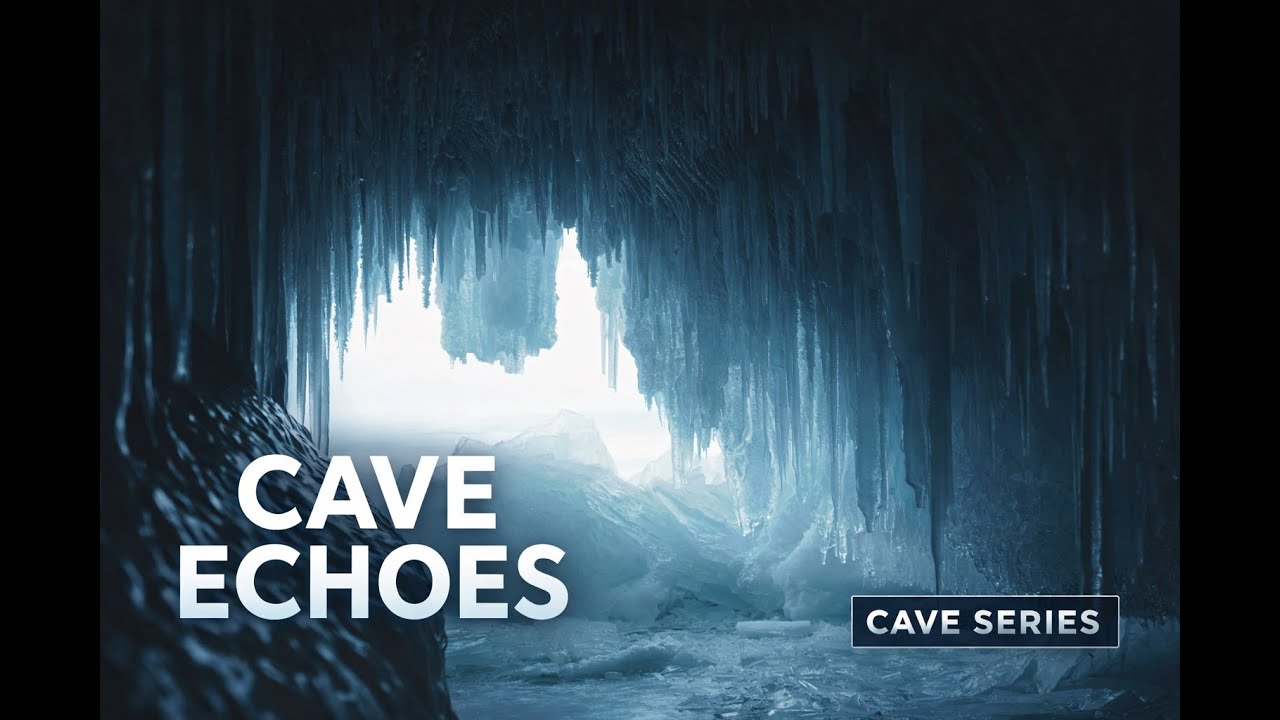 10 Hours of Cave Dripping Echoes for Deep Sleep | Ice Cave Ambience | No Music | dank screen