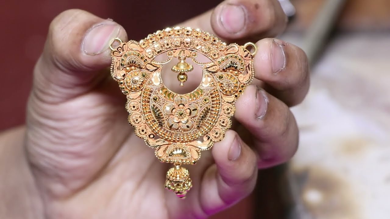 Pure Gold Mangalsutra Making | 24K Gold Jewellery Making  - Gold Smith Jack