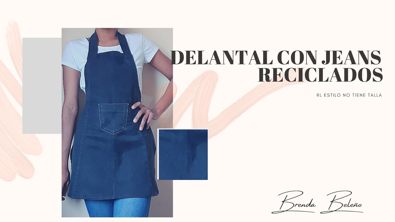 DELANTAL (JEANS RECICLADO)