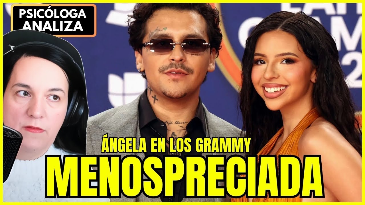 Ángela, MENOSPRECIADA en los Grammy: el gesto de Nodal que lo revela todo