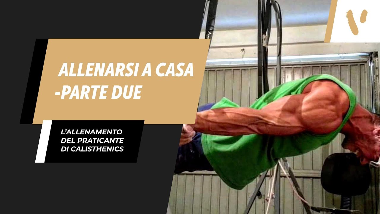 COME ALLENARSI A CASA - PARTE 2, PRATICANTE DI CALISTHENICS