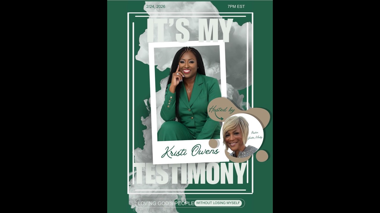 It's My Testimony with Pastor Kristi Owens