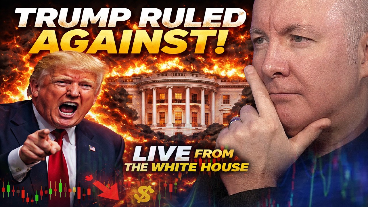 🚨 Donald Trump Loses Tariff Battle – Furious Live From White House | Martyn Lucas Investor