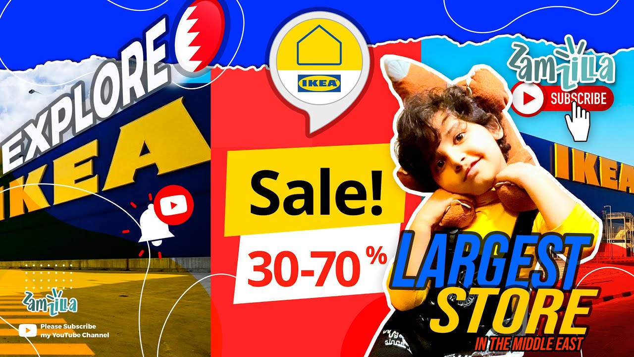 Explore IKEA Bahrain | Amazing Promotion | Largest Furniture Store | Best Places to Visit in Bahrain