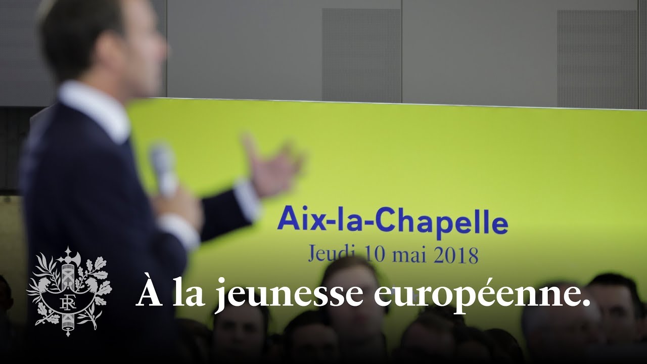 Échange avec les étudiants de l'Université RWTH Aachen | Emmanuel Macron