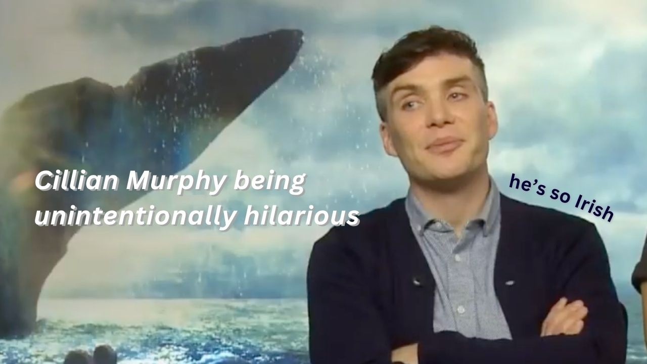 Cillian Murphy being UNINTENTIONALLY HILARIOUS