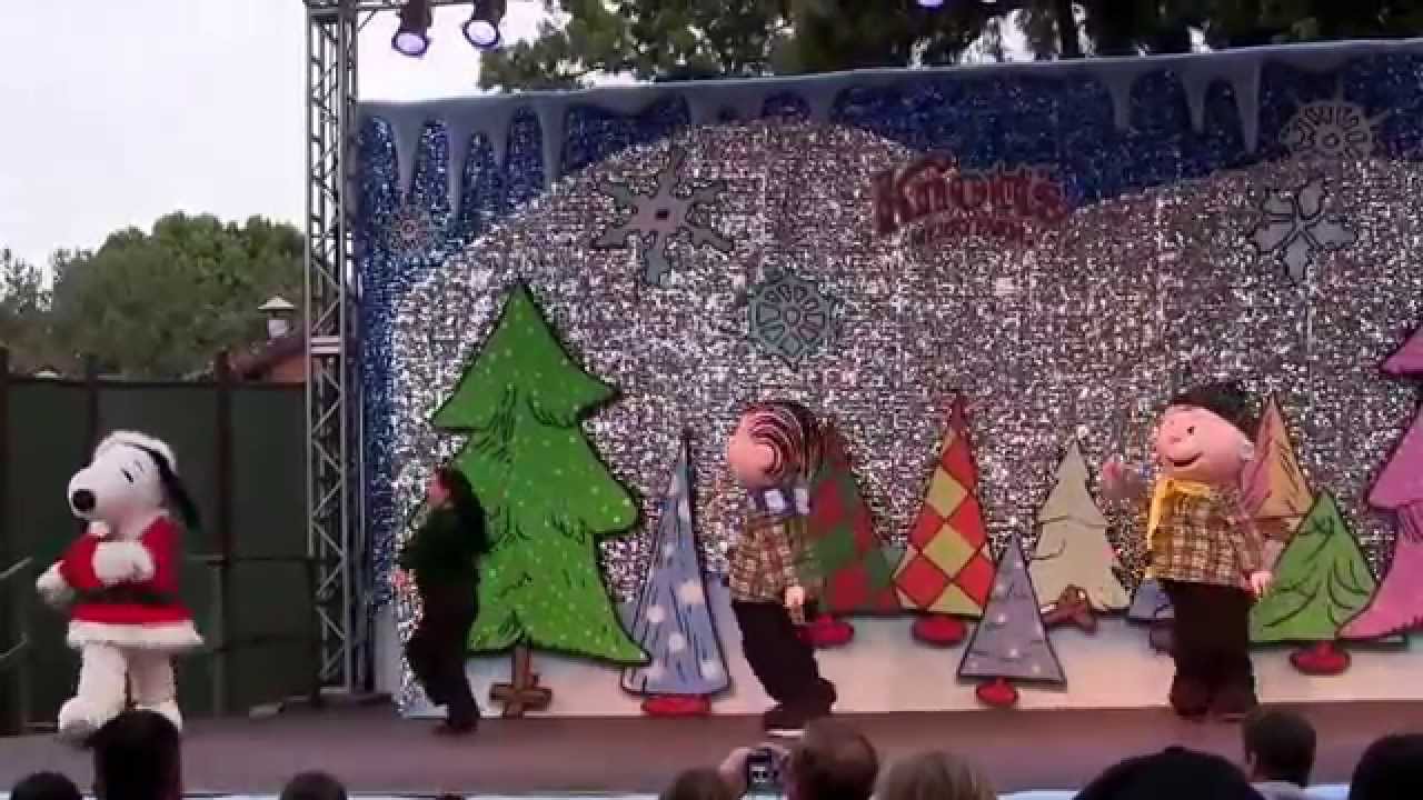 FULL HD 2014 Lucy's Wish List Peanuts Christmas Performance Camp Snoopy Knott's Merry Farm