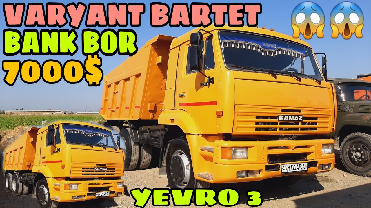 2 SENTYABR QO'QON MASHINA BOZORIDA GAZ 53 ISUZI KAMAZ VA SAMASUVAL AVTOMABILLARI VARYANTGA BARTERGA