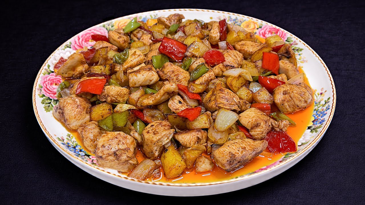 Delicious Chicken Pan Kebab Recipe | Juicy & Easy Meal | طرز تهیه کباب تابه ای مرغ