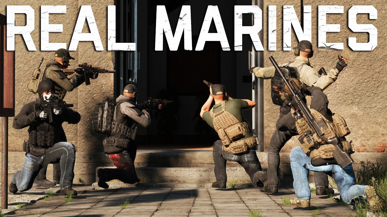 REAL US MARINES: Seek & Destroy Dirty BOMB (ARMA REFORGER)