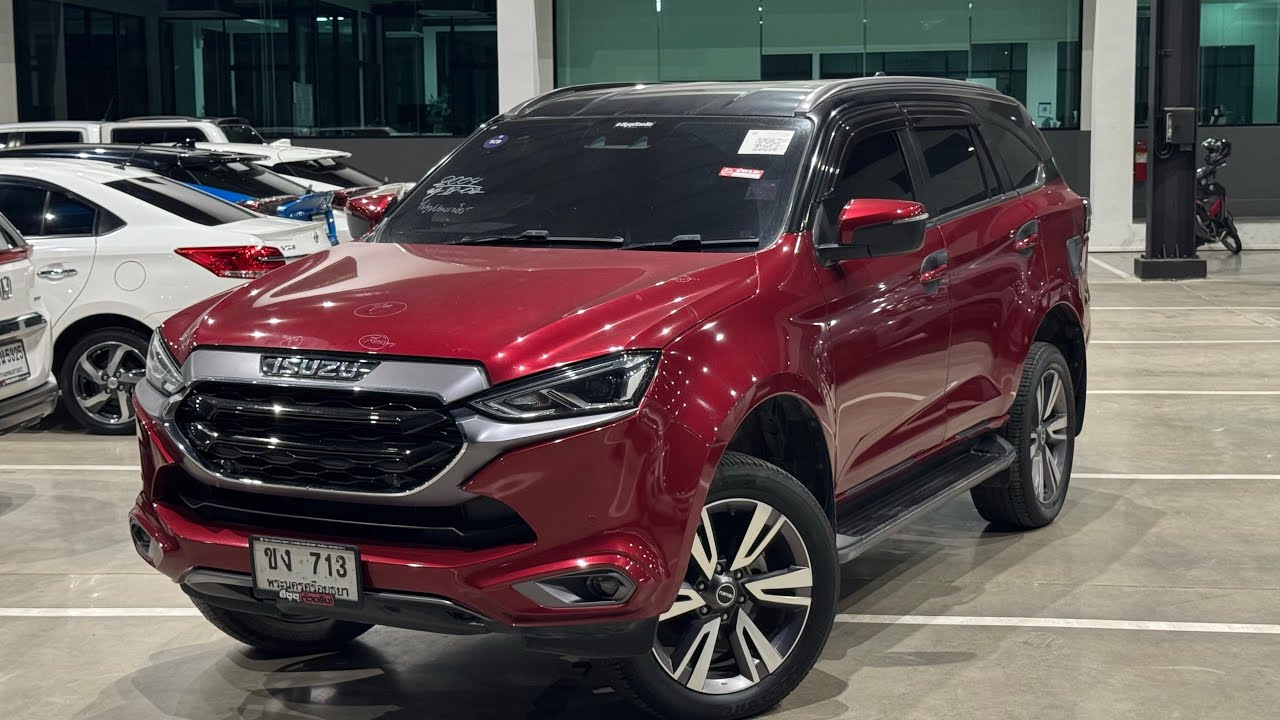 Isuzu Mux1.9 Ultimate ปี2023 สีแดงหลังคาดำ ขาดทุนไปแล้ว5แสน #เพชรยนต์ #รถครอบครัว #mux 