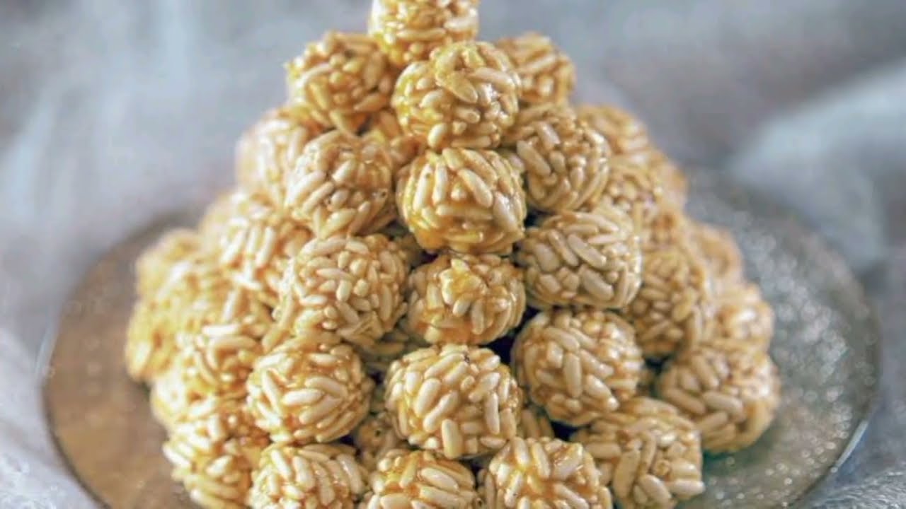 Automatic Puffed Rice Ball Making Machine