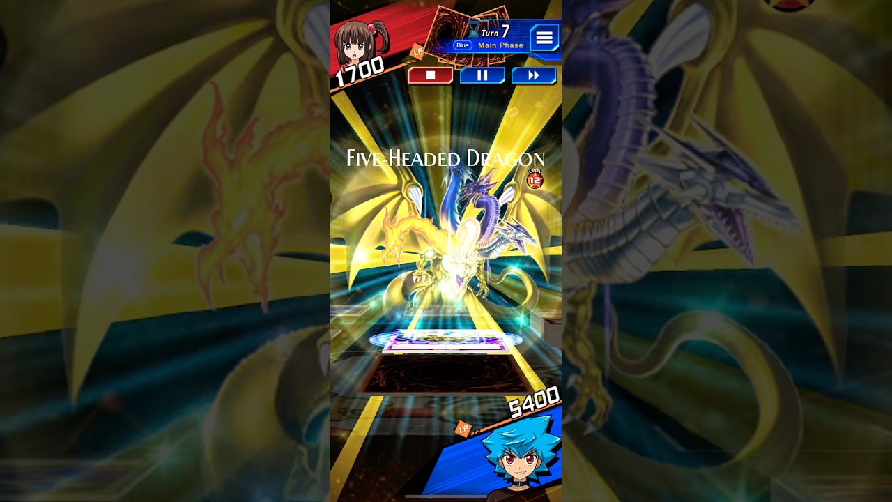 Yu-Gi-Oh! Duel Links &mdash; Как вызвать пятиглавого дракона (Rush/Tenebrous) с помощью слияния?
