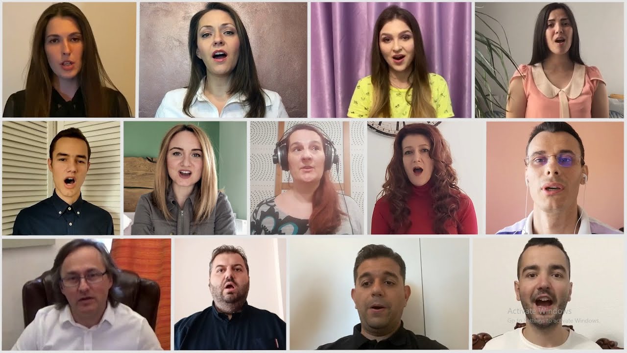Voces Timisienses - Hallelujah (home recording, 04.2020), Filarmonica Banatul