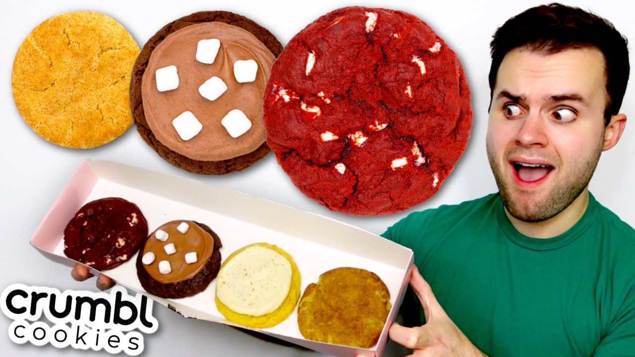 Crumbl's NEW Christmas Cookies Are INTERESTING... Eggnog Week REVIEW! Dec 19 - 24