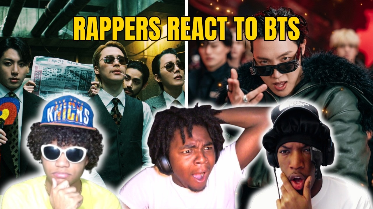 RAPPERS REACT TO BTS 