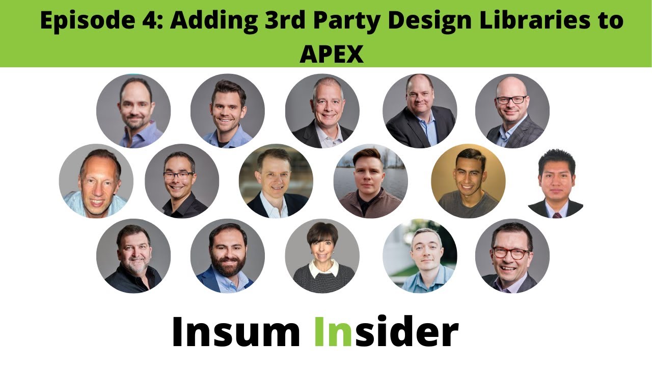 Insum Inside Episode 4: Adding 3rd Party Design Libraries to APEX - Google's Material