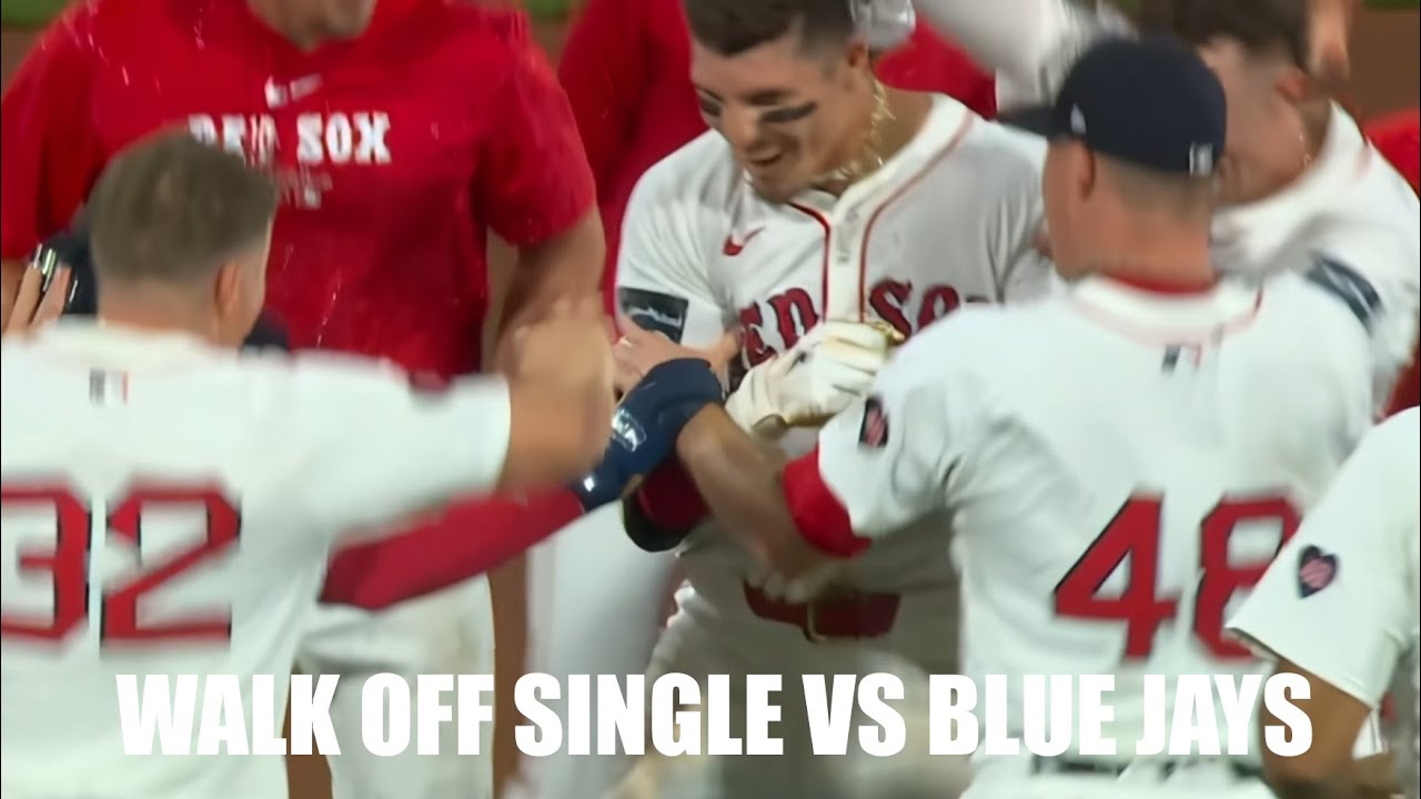 Jarren Duran Walks It Off with a Single vs Blue Jays!!