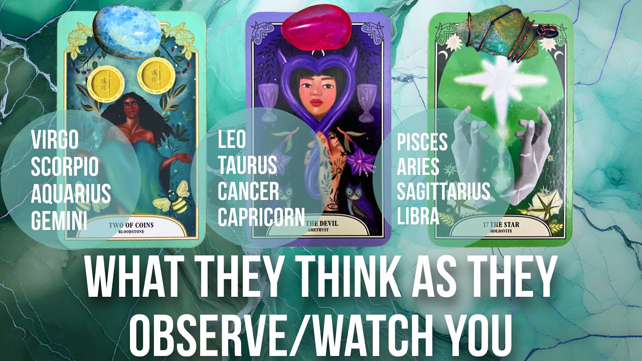 What they think as they observe/watch you? 👀🔮 - Pick a Card Tarot Reading