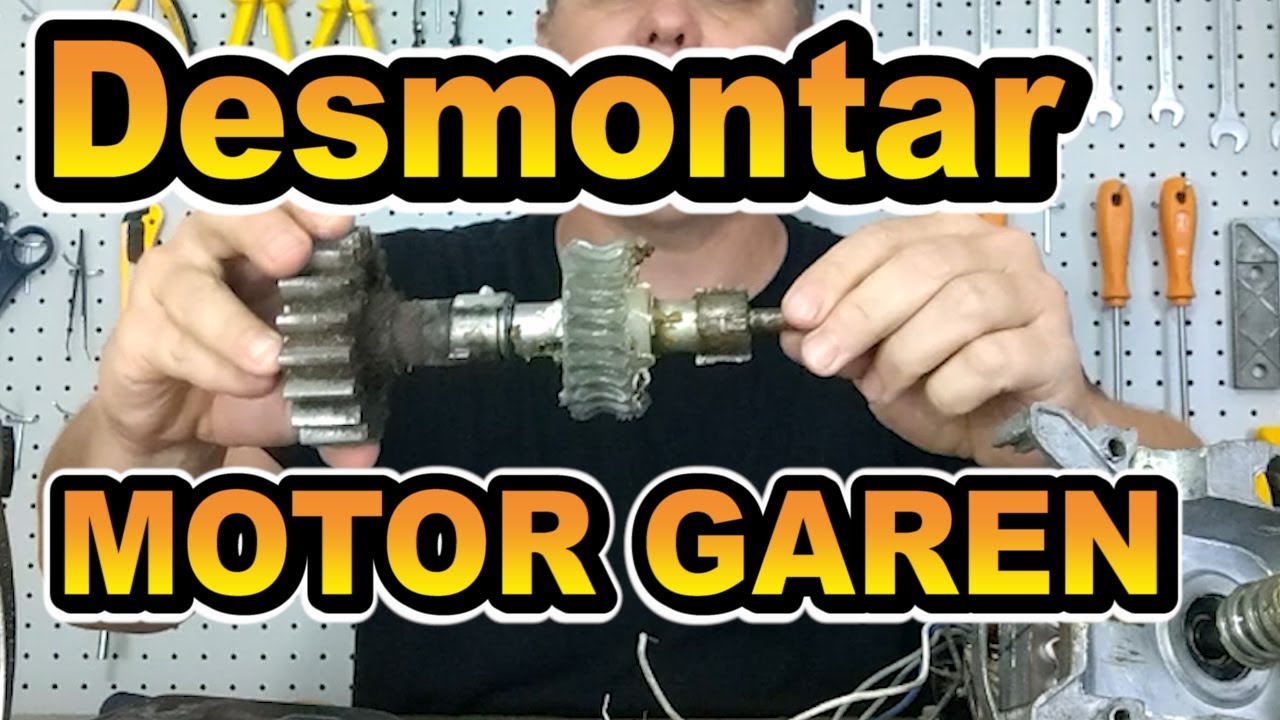 Desmontagem motor Garen Portão Automático