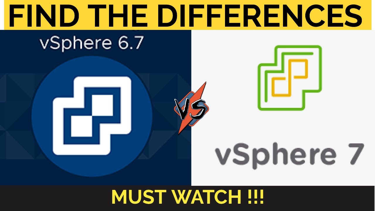 Difference between vSphere 6.7  and vSphere 7 | What's New with vSphere 7 | vSphere 7 Tutorial